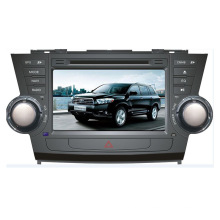 Lecteur DVD de voiture pour Toyota Highlander Android Radio Bluetooth